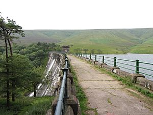 Grwyne Fawr reservoir dam (geograph 3590130)