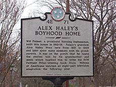 Henning Alex Haley Historic Marker