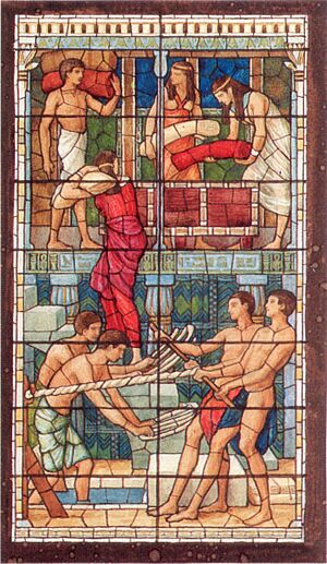 Henry Holiday textile arts in ancient Egypt