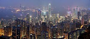 Hong Kong Skyline Restitch - Dec 2007