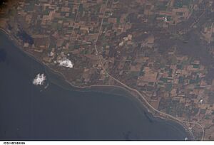 ISS016-E-8999 - View of Wisconsin