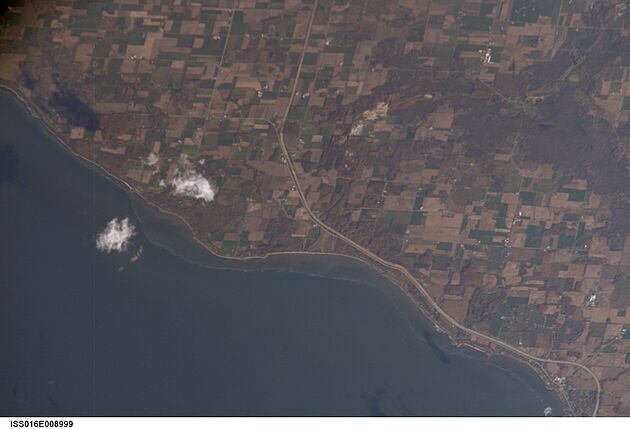 ISS016-E-8999 - View of Wisconsin