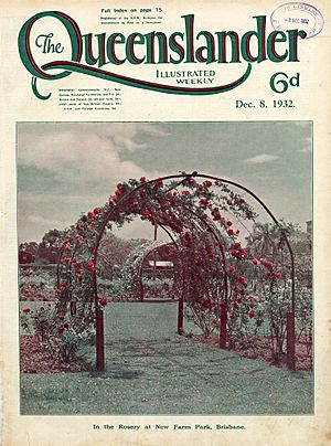 Illustrated front cover from The Queenslander, December 8, 1932 (6983808521)