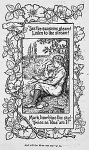 Illustrations by K. M. Skeaping for the Holiday Prize by E. D. Adams-pg-054-And still the muse was coy