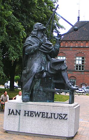 Jan Heweliusz Monument