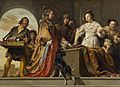 Jan de Bray, Achilles wśród córek Likomedesa (Owidiusz, Metamorfozy)