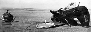 Khalkhin Gol Destroyed Soviet plane 1939