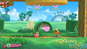 Kirby Star Allies Gameplay
