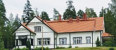 Kotkaniemen päärakennus Svinhufuvdin kotimuseo Luumäki