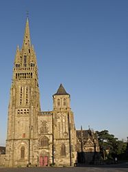 The basilica of Notre-Dame du Folgoët