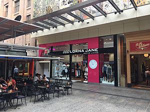 Lorna Jane Brisbane CBD shopfront