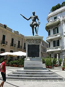 Messina, monumento a giovanni d'austria (1572) vincitore di lepanto, 01