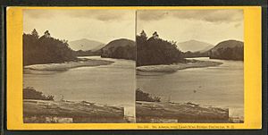 Mt. Adams, from Lead-Mine Bridge, Shelburne N.H, by Soule, John P., 1827-1904