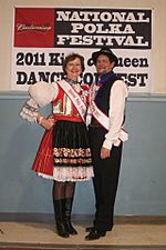 National Polka Festival 2011 King and Queen