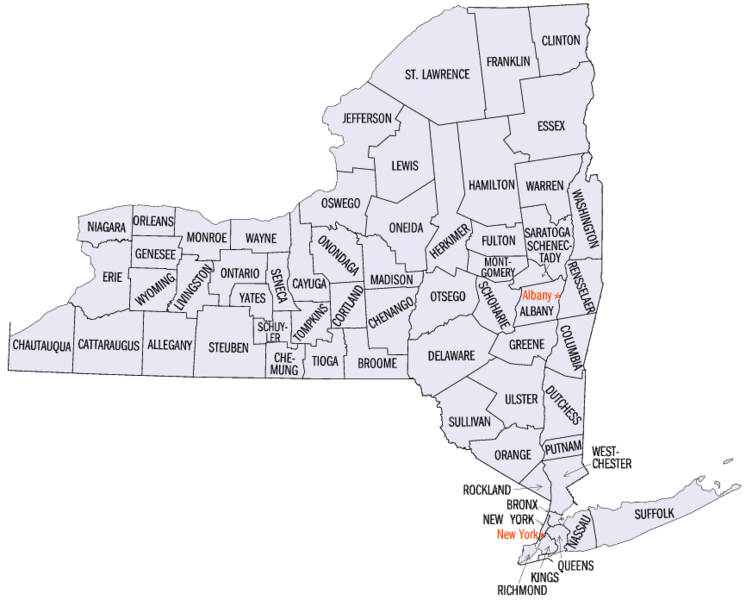 Counties of Western New York