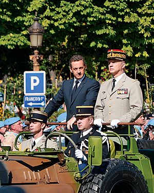 Nicolas Sarkozy Bastille Day 2008 n2