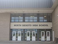 North DeSoto High School in Stonewall