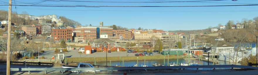 Panorama of Norwich, Connecticut