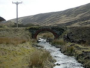 Old Bridge over Glengonnar Water - geograph.org.uk - 158068