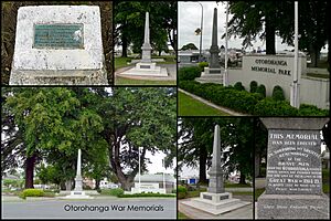 Otorohanga War Memorials