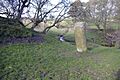 Pasture, Bradley Burn and Roman milestone, near Vindolanda - geograph.org.uk - 409042