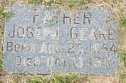 Phoenix-St. Francis Catholic Cemetery-1897-Joseph Geare
