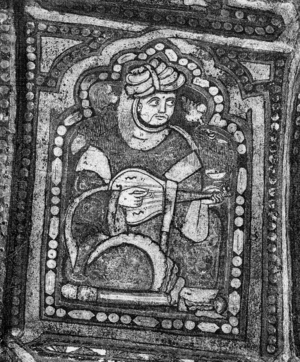Poet Musician Muslim Saracen Cappella Palatina Sicily 003