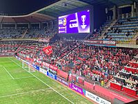 Pohang Steelyard safe standing section N fans