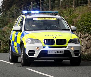 Police BMW X5