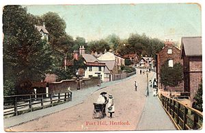 Port Hill, Hertford (Old Postcard).jpg