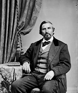 Portrait (Front) of Faunceway Baptiste or Battice (Mixed Blood) 1868