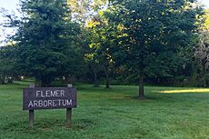 Princeton Nurseries, Middlesex County, NJ - Flemer Arboretum sign