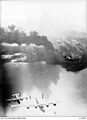 RAAF Liberators bomb oil facilities Balikpapan 1945