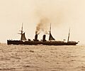 RMS Etruria underway