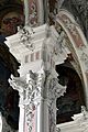Rocaille detail in a column - St. Peter - Mainz - Germany 2017