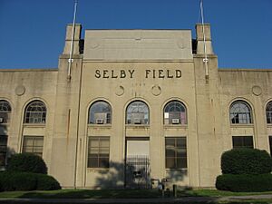 Selby Field entrance