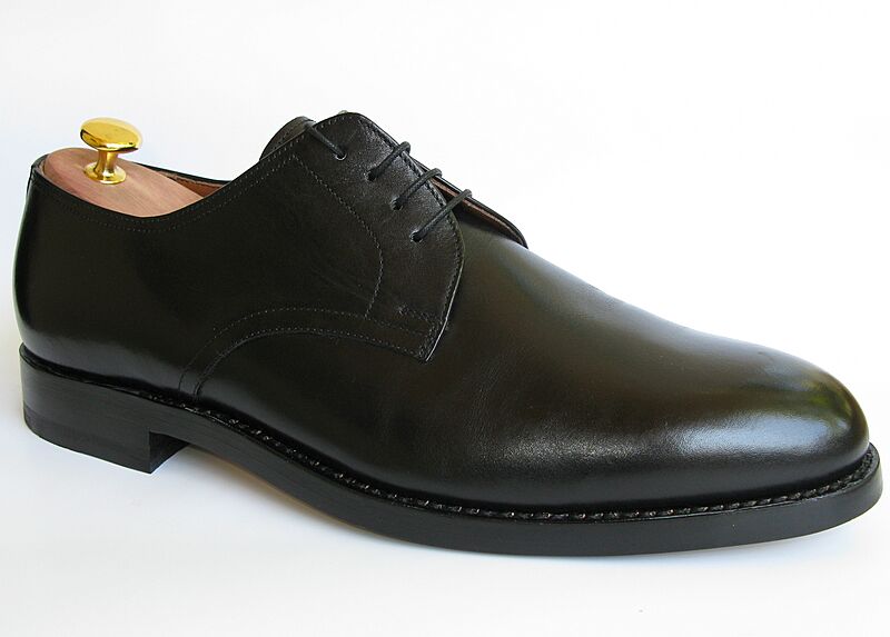 Shoe-PlainDerby-Black