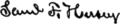 Signature of Samuel Freeman Hersey (1812–1875)