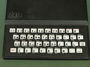 Sinclair ZX81 PCB Revision 3 Keyboard