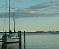 Solomons maryland sailboat dock pier peaceful harbor