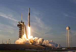 SpaceX Crew-10 launches aboard a SpaceX Falcon 9 rocket carrying the Dragon spacecraft at Kennedy Space Center, FL, March 2025