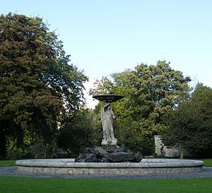 Statue in Iveagh Gardens