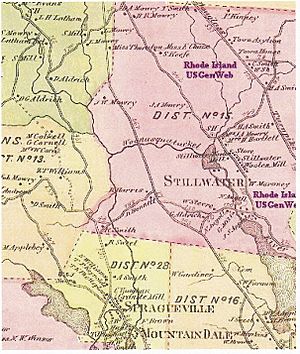 Stillwater mill beers map 1870