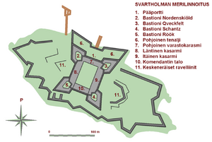 Svartholma kartta