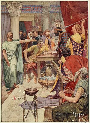 The Quarrel between Alexander and Clitus