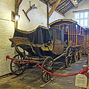 The Town Chariot and the Vardo, Shibden Hall (8493563708)