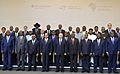 The heads of delegations attending the Russia-Africa Summit pose for photographs (2019-10-24)