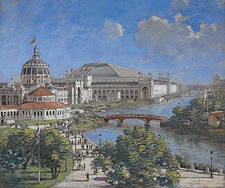 Theodore Robinson - World's Columbian Exposition - 2010.73 - Crystal Bridges Museum of American Art