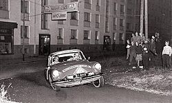Timo Korpivaara - 1956 Rally Finland