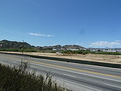 Castaic Junction as viewed from SR 126